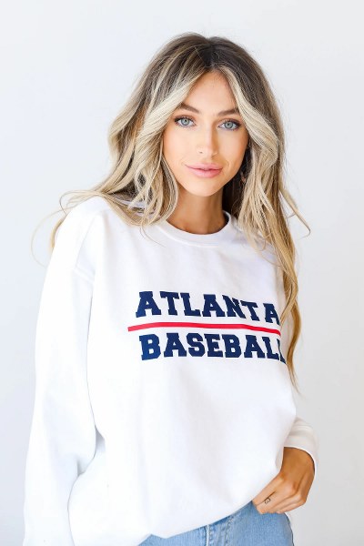 Mavi Kapüşonlu Pamuklu Sweatshirt